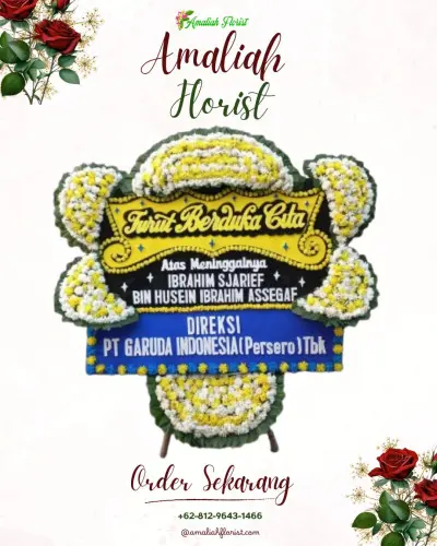 Papan Bunga Duka di Selabatu